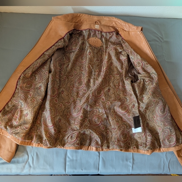 Wilsons Leather Women's Camel Jacket - Picture 3 of 4